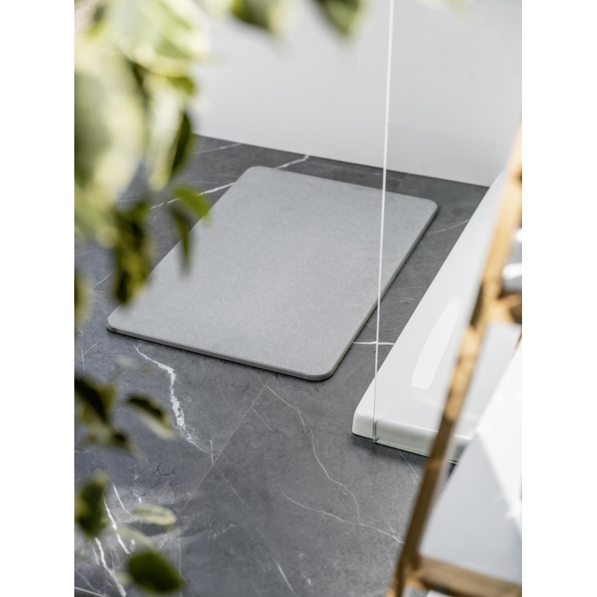 WENKO 24936100-Predložka SIMI 39x60 cm sivá