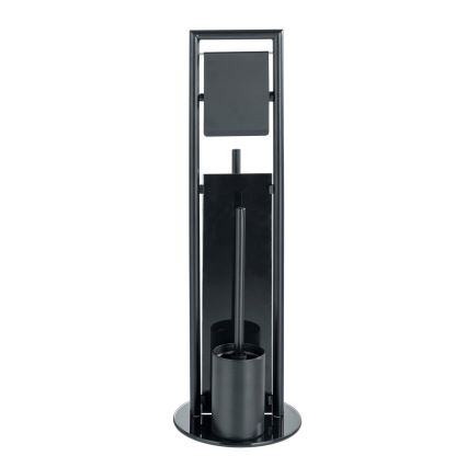 WENKO 24982800 - sada na WC RAVINA 20x70 cm nerez/čierna
