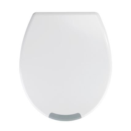 WENKO 25005100-WC sedadlo SECURA 37x44 cm biele/sivé