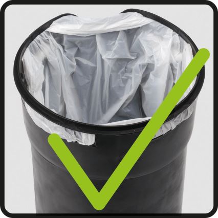 WENKO 25155100 - Kôš na odpadky LEMAN 17x25 cm ružová/čierna