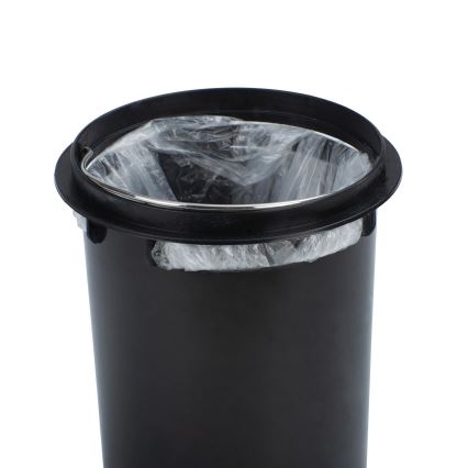 WENKO 25155100 - Kôš na odpadky LEMAN 17x25 cm ružová/čierna