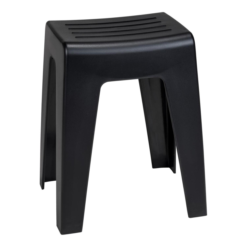 WENKO 25156100 - Stolička KUMBA 38 x 47 cm čierna