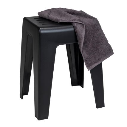WENKO 25156100 - Stolička KUMBA 38 x 47 cm čierna