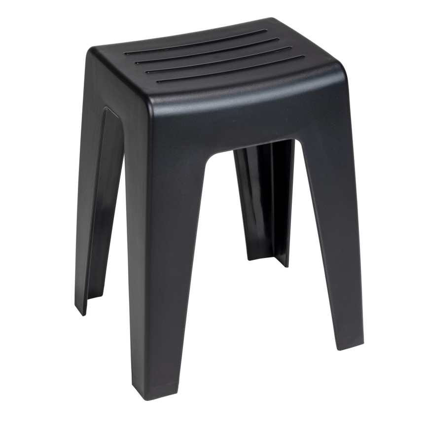 WENKO 25156100 - Stolička KUMBA 38 x 47 cm čierna