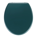 WENKO 25171100-WC toaletné sedadlo PRIMA 37x41 cm zelená/strieborná