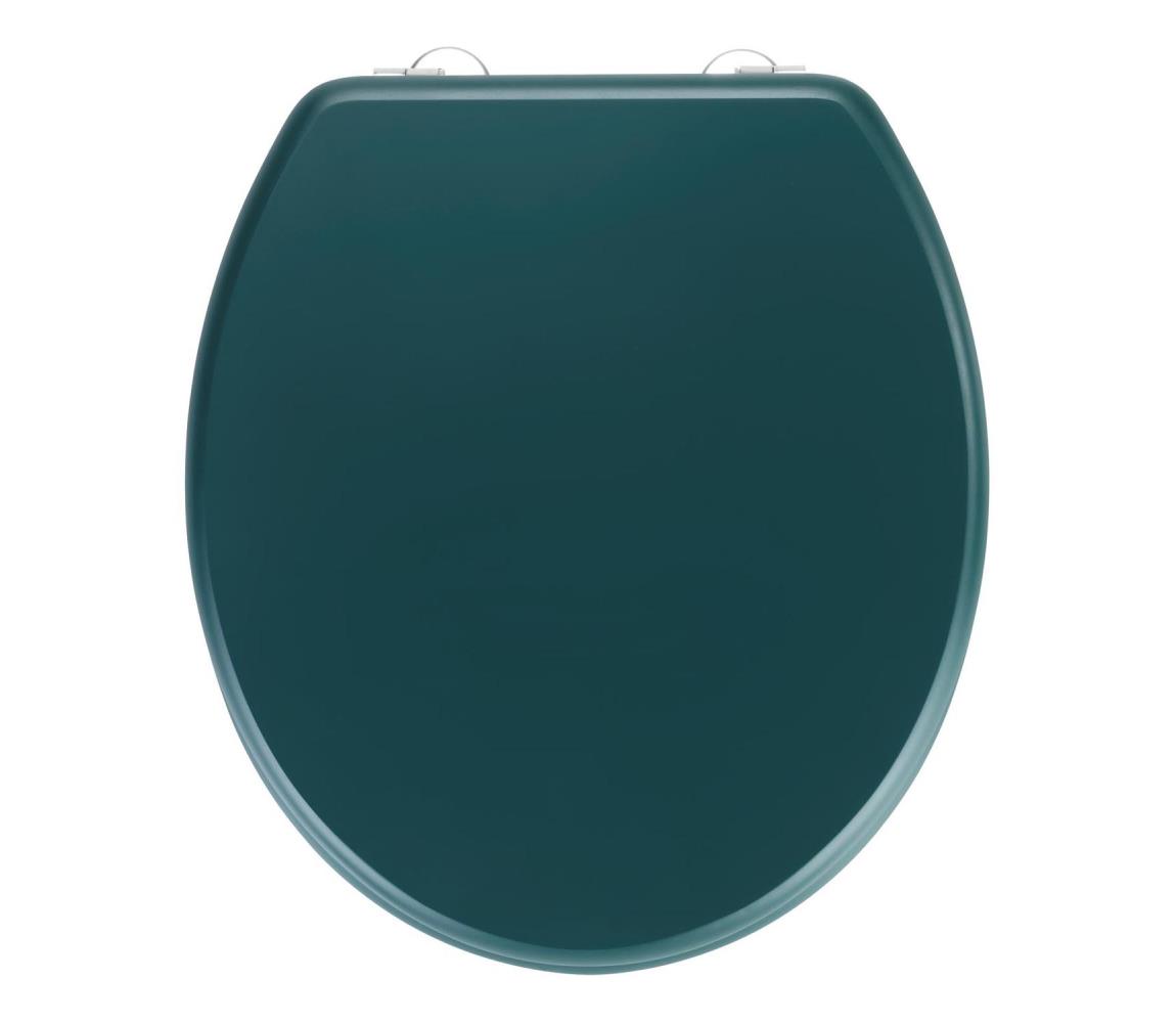 WENKO 25171100-WC toaletné sedadlo PRIMA 37x41 cm zelená/strieborná 25171100
