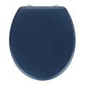WENKO 25172100-WC sedadlo PRIMA 37x41 cm modrá/strieborná