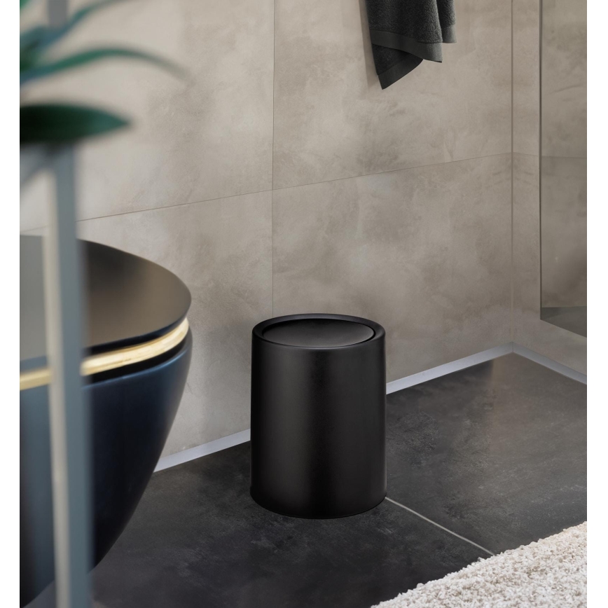 WENKO 25208100 - Kôš ATRI 21x25,5 cm čierna