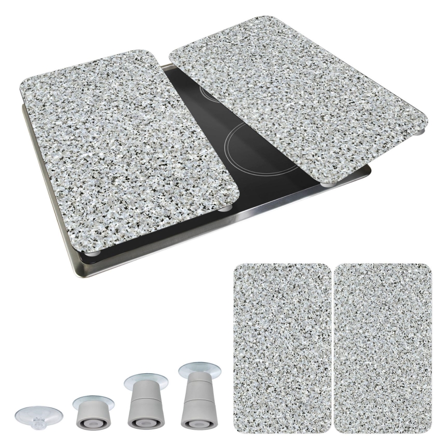 WENKO 2521120500-Kryt dosky ABDECKPLATTE - NEUTRAL 30x52 cm granit/viacfarebný