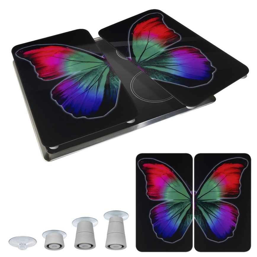 WENKO 2521474500 - Krycia doska ABDECKPLATTE - GRAFIK 30x52 cm pestrofarebná