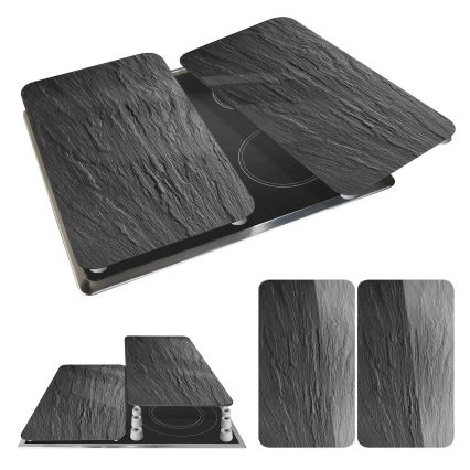 WENKO 2521480100 - Krycia doska 30x52 cm pestrofarebná/šedá/priehľadná