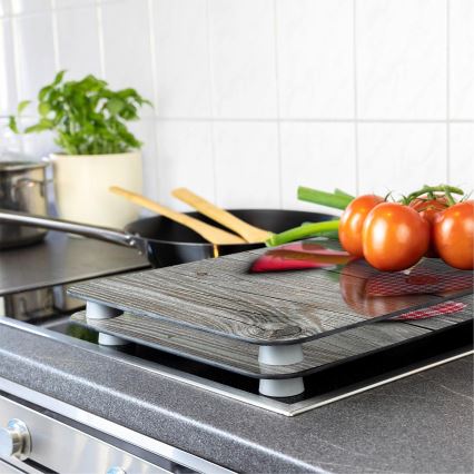 WENKO 2521481100 - Krycia doska 30x52 cm pestrofarebná/šedá/priehľadná