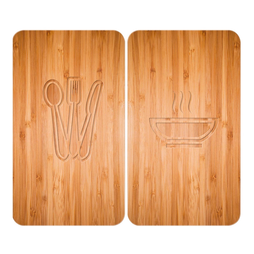 WENKO 2521497100 - Kryt na varnú dosku 52x30 cm pestrofarebný/sivý/priehľadný