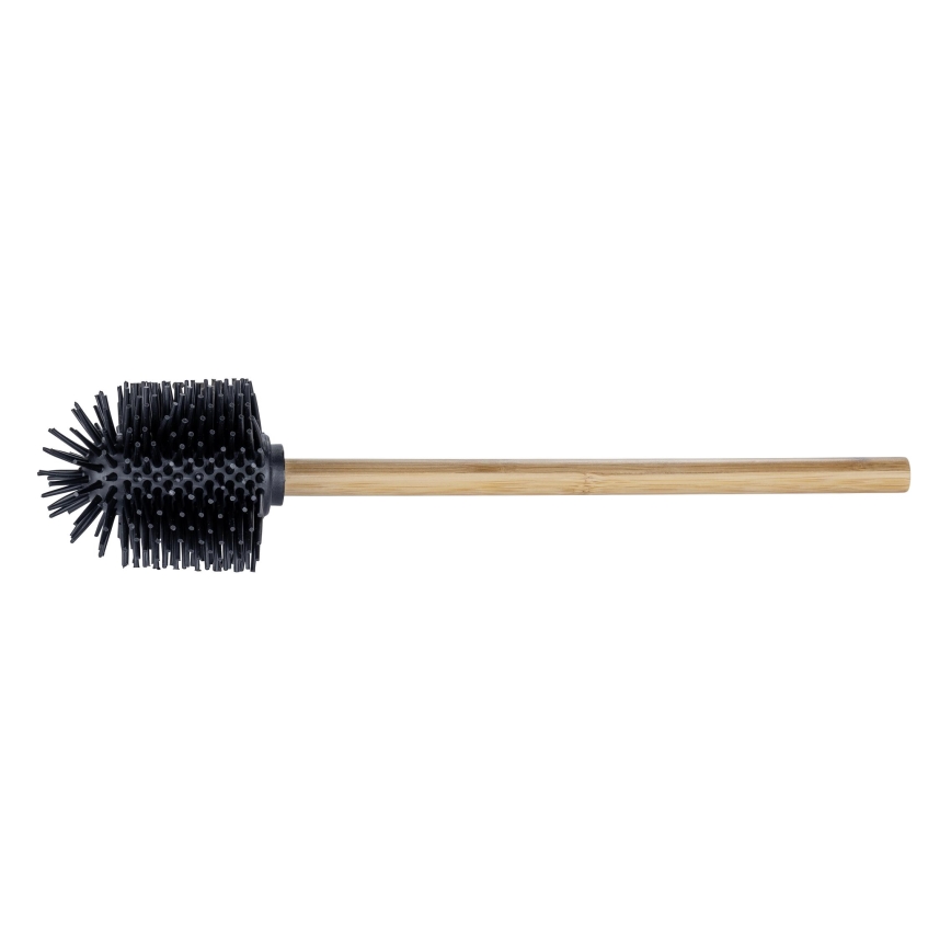 WENKO 25360100 - WC kefa 7,5x35 cm hnedá/čierna
