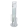 WENKO 25384100 - WC súprava SULMONA 25x76 cm strieborná/čierna