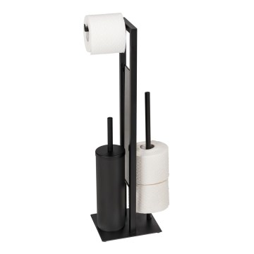 WENKO 25400100 - WC štetka RIVALTA 18x70 cm čierna