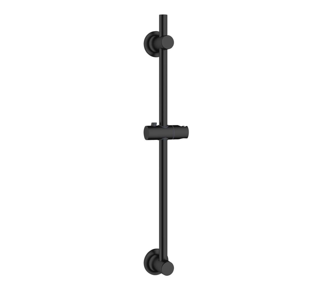 WENKO 25463100 - Sprchová tyč LIBERTÀ 70 cm čierna 25463100