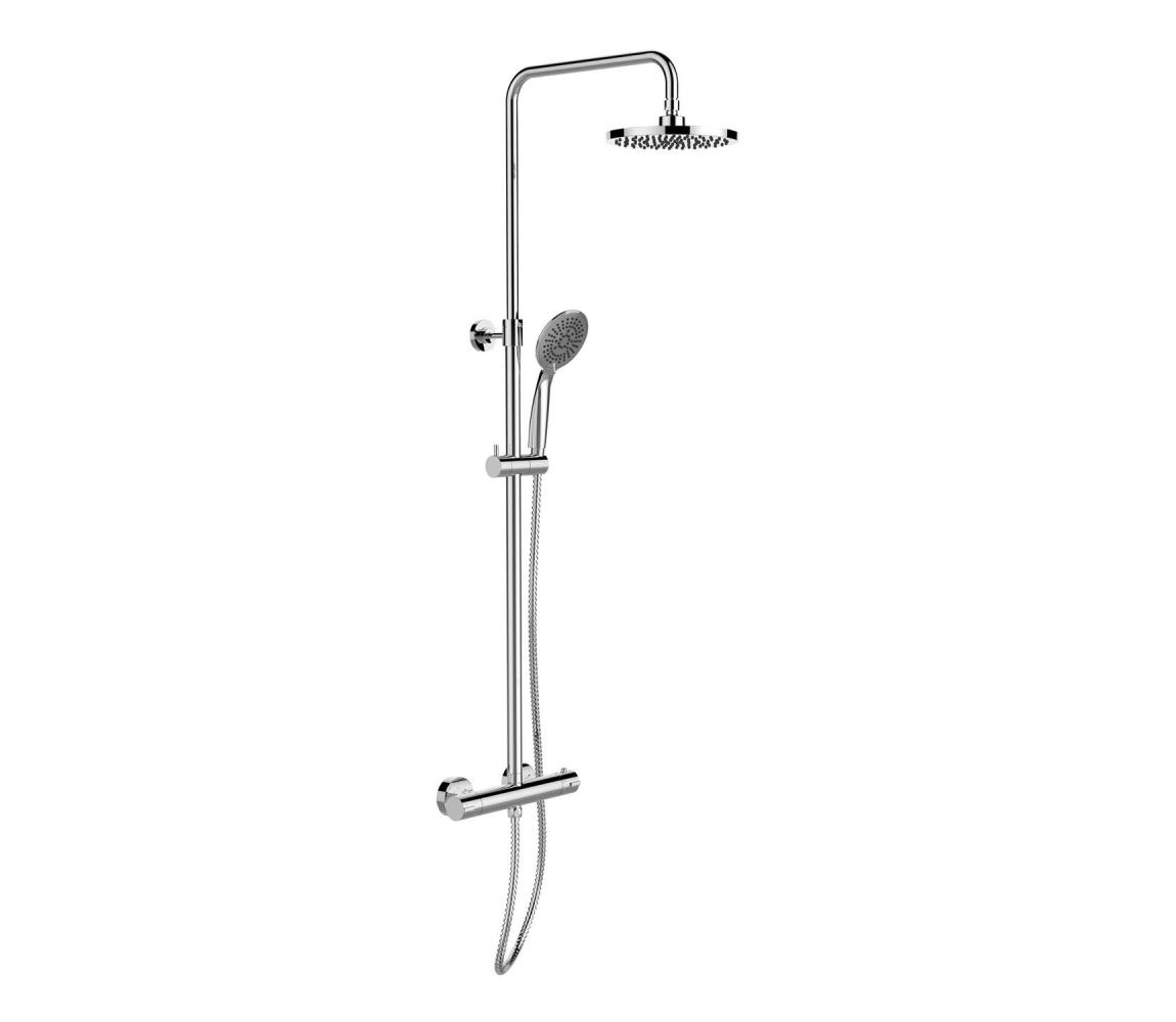 WENKO 25483100 - Sprchový systém WATERSAVING SYSTEM 120 cm lesklý chróm 25483100