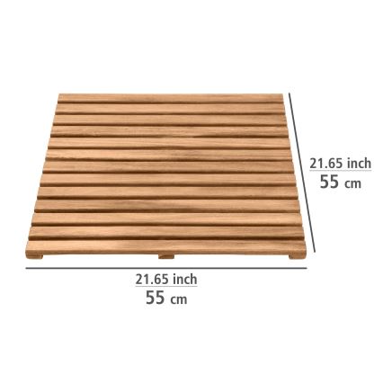 WENKO 25522100 - Rohož ACACIA 55x55 cm hnedá