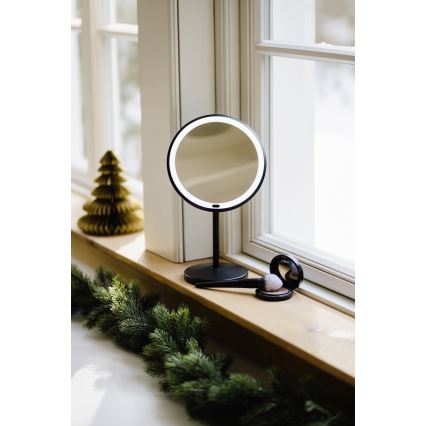 WENKO 25523100 - Zrkadlo ONNO 20x34 cm čierne