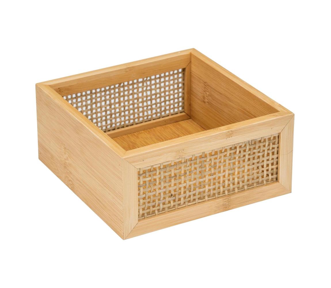 WENKO 25601100 - Podnos do vane ALLEGRE 15x7 cm hnedý 25601100