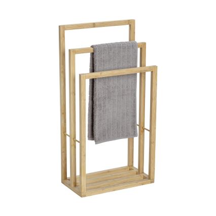 WENKO 25629100 - Stojan na uteráky BAMBUSA 42,5x82 cm hnedá