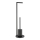 WENKO 25675100 - WC súprava FERLA 18x69,5 cm čierna