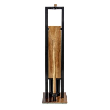 WENKO 25784100 - WC súprava RIVALTA 18x70 cm hnedá/čierna