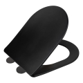 WENKO 26029100 - toaletné sedadlo GALATI 46x36 cm čierne