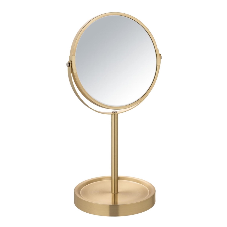 WENKO 26061100 - Zrkadlo ALATA 18,5x35 cm zlaté