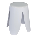 WENKO 26086100 - Stolička COMISO 44,5x46 cm biela