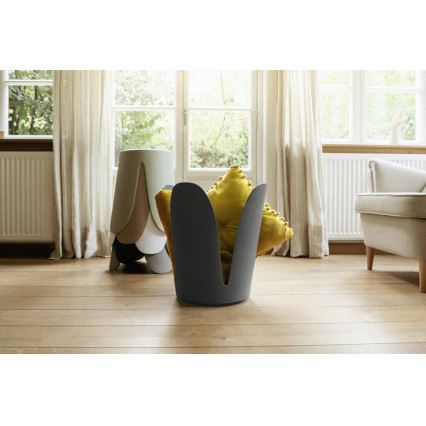 WENKO 26089100 - Stolička COMISO 44,5x46 cm antracit