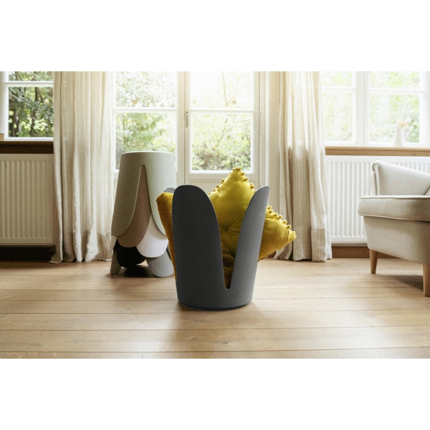 WENKO 26089100 - Stolička COMISO 44,5x46 cm antracit