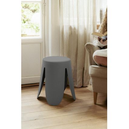 WENKO 26089100 - Stolička COMISO 44,5x46 cm antracit