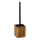 WENKO 26104100 - WC kefa SERRO 10x37 cm hnedá/čierna