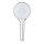 WENKO 26362100 - Sprchová hlavica WATERSAVING SYSTEM 12x12 cm lesklý chróm/biela
