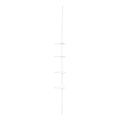 WENKO 3201010100 - Rohový prvok COMPACT 26x195 cm biely
