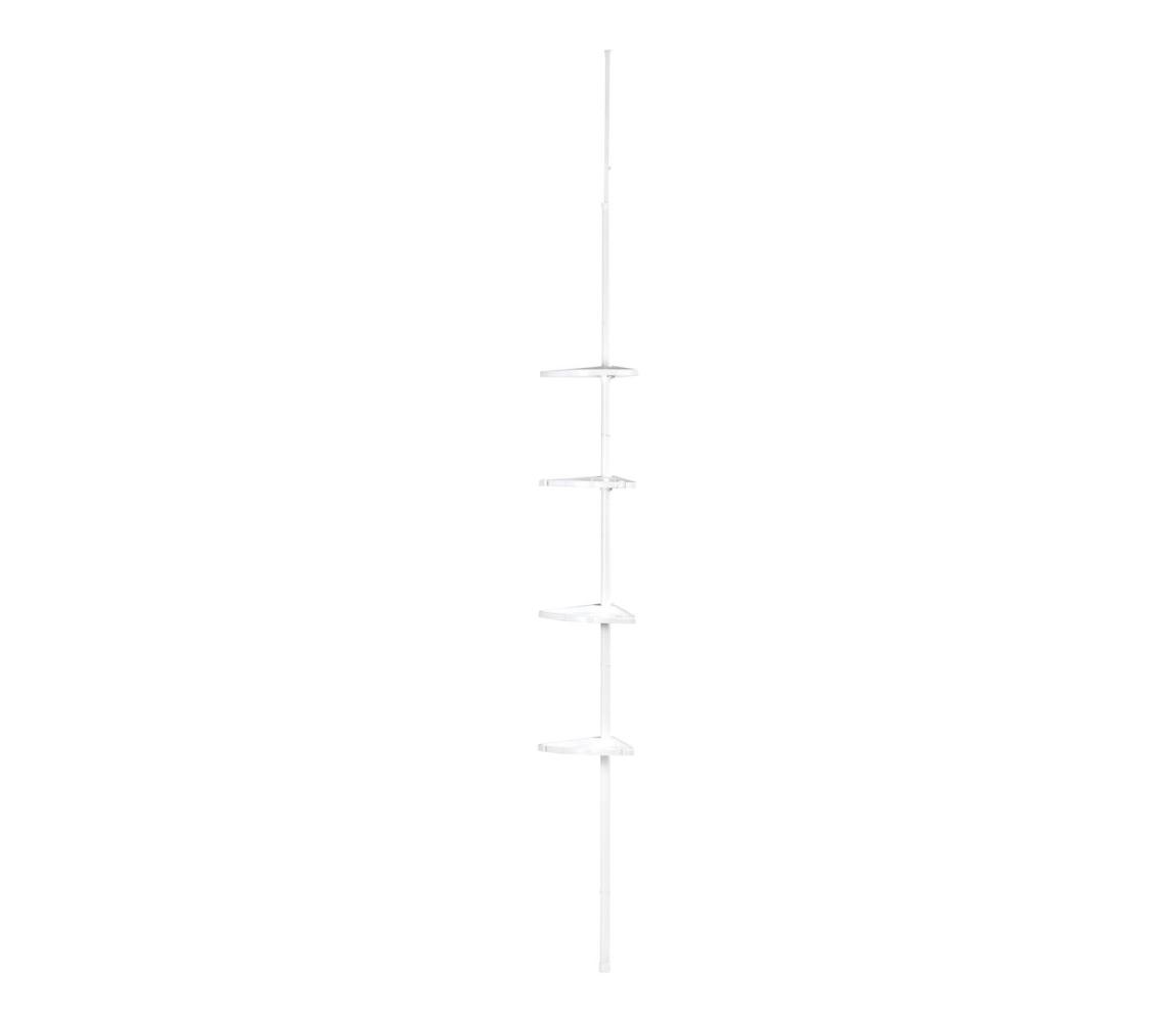 WENKO 3201010100 - Rohový prvok COMPACT 26x195 cm biely 3201010100