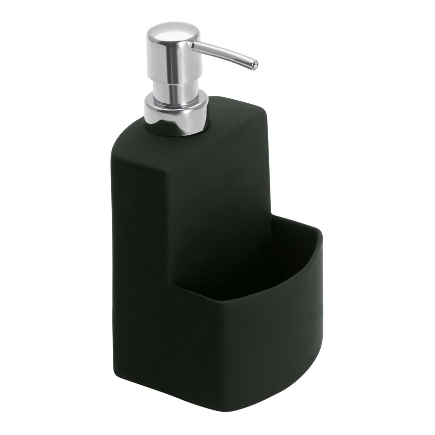 WENKO 3620117800 - Dávkovač mydla FESTIVAL 10x18 cm čierny