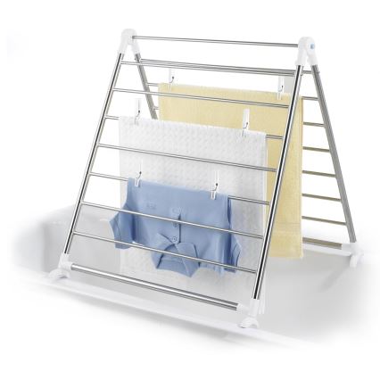 WENKO 3772020100 - Sušiak PROFI 65x150 cm nerez/strieborná/biela