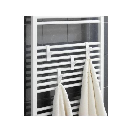 WENKO 4468160100-Háčiky 2,5x10,5 cm biele