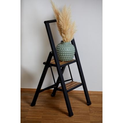 WENKO 50482100 - Schodíky ALU-DESIGN 44x101 cm čierne