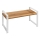 WENKO 53027100 - Polica LOUISA 40x20 cm biela/hnedá
