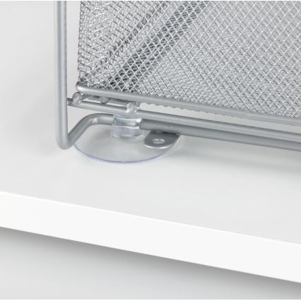 WENKO 53140800 - Polica GIOMA 35x33,5 cm, strieborná