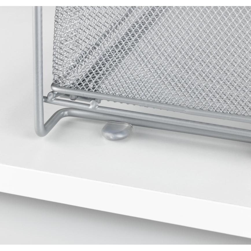 WENKO 53140800 - Polica GIOMA 35x33,5 cm, strieborná