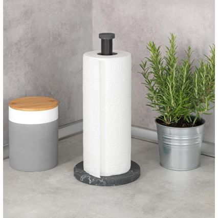 WENKO 53212100 - Držiak na utierky 15x32 cm čierny