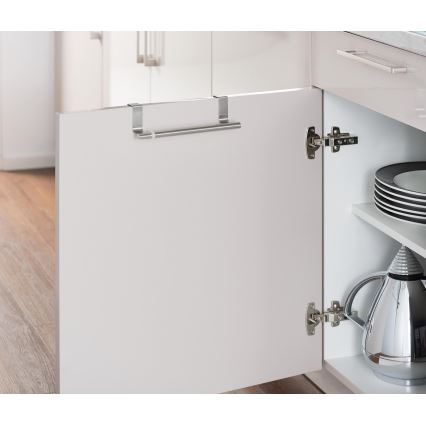 WENKO 53245100 - Držiak na uteráky TELESCOPE 7x6 cm strieborný/čierny