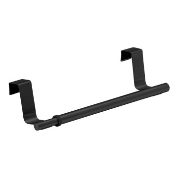WENKO 53247100 - Držiak na uteráky 7x6 cm nerez/čierna