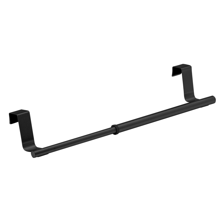 WENKO 53247100 - Držiak na uteráky 7x6 cm nerez/čierna