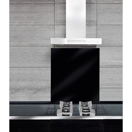 WENKO 53881100 - Zástena BLACK 60x70 cm čierna